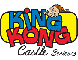 King Kong Castle Series Logo for Rainbow Play Systems